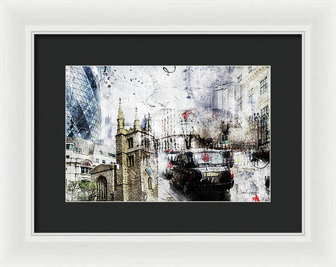 St Mary Axe - Framed Print