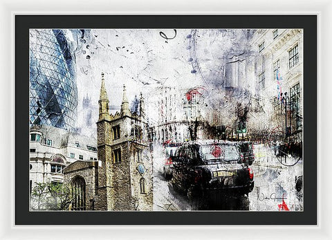 St Mary Axe - Framed Print