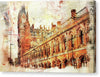 St Pancras Hotel - Canvas Print