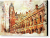 St Pancras Hotel - Canvas Print