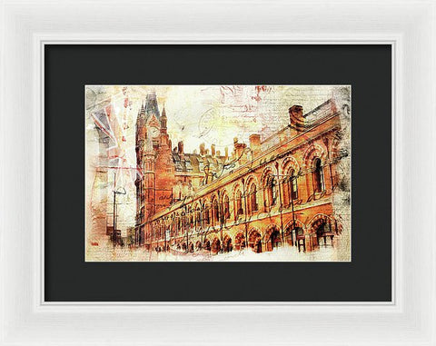 St Pancras - Framed Print