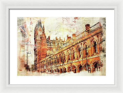 St Pancras - Framed Print