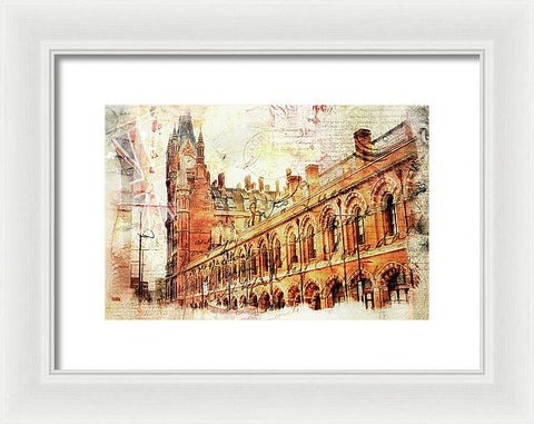 St Pancras - Framed Print