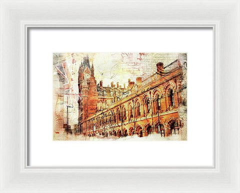 St Pancras - Framed Print