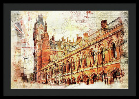 St Pancras - Framed Print