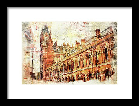 St Pancras - Framed Print