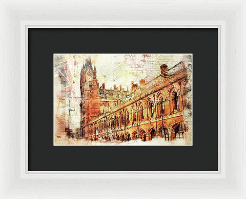 St Pancras - Framed Print
