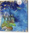 Starfishing In A Mystical Land - Acrylic Print