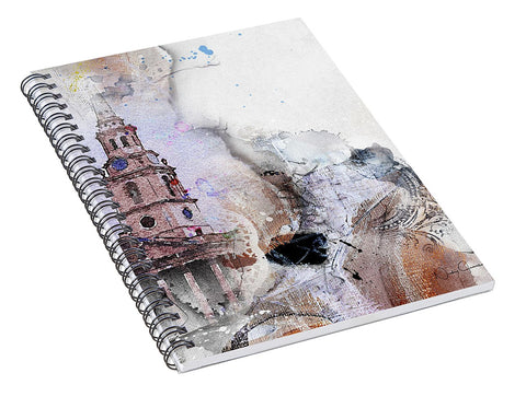Steeple - St Martin's in the Field - Spiral Notebook