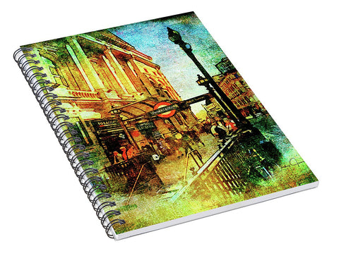 London Subway - Spiral Notebook