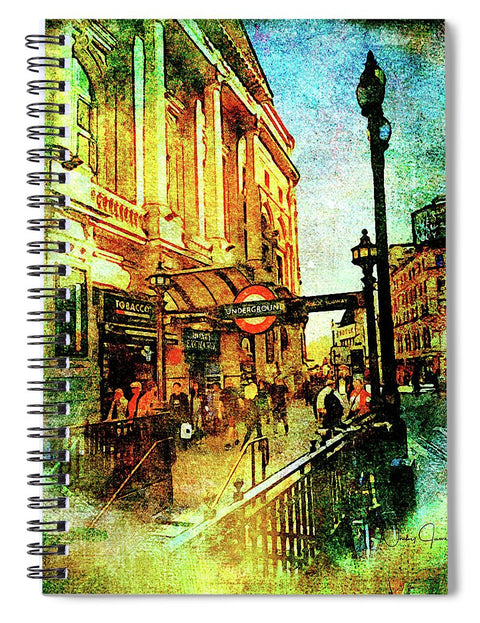 London Subway - Spiral Notebook