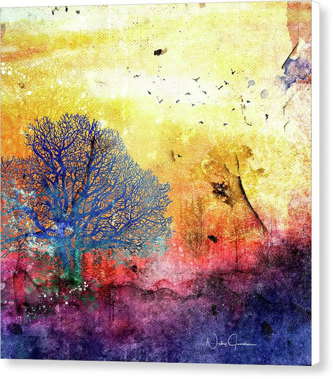 Sunrise Landscape - Canvas Print