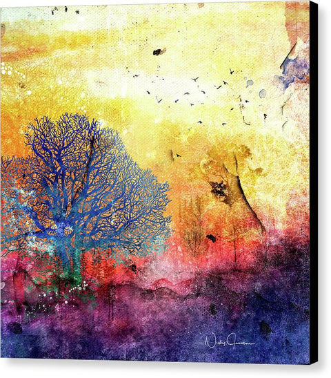 Sunrise Landscape - Canvas Print