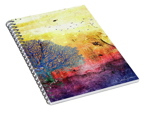 Sunrise Landscape - Spiral Notebook