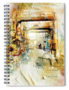 Thames Path-Back In Time - Spiral Notebook