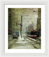 That Day It Snowed 1 - Framed Print
