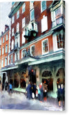 The Grocer - Fortnum And Mason - Canvas Print
