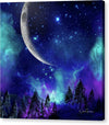The Heavens - Moon Cycle - Canvas Print