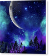 The Heavens - Moon Cycle - Canvas Print