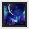 The Heavens - Moon Cycle - Framed Print