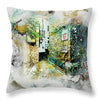 This Way to Lamb and Flag - Throw Pillow