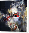 Time To Go - London Canvas Print