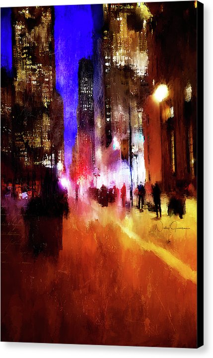 Toronto Downtown Impressions - Canvas Print