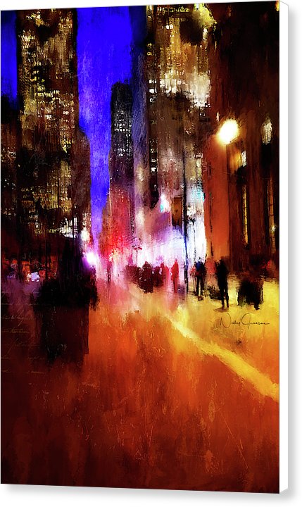 Toronto Downtown Impressions - Canvas Print