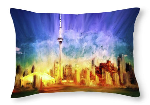 Toronto Skyline - Throw Pillow