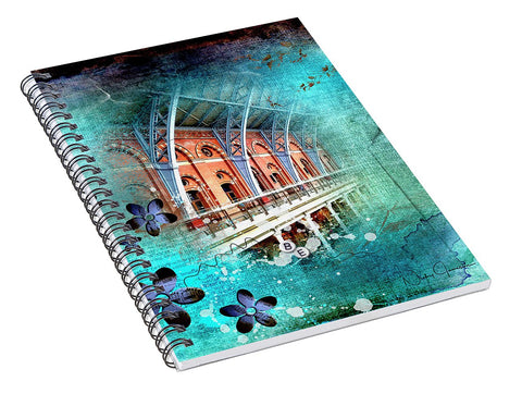 Travelling Times - St Pancras International - Spiral Notebook
