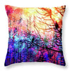 Trees at Sunrise - Throw Pillow