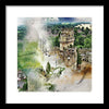 Warwick Castle from Caesar's Tower - Framed Print
