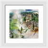 Warwick Castle from Caesar's Tower - Framed Print