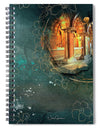 Waterfall - St Pancras International - Spiral Notebook