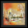 Westminster Bridge - Elizabeth Tower - Big Ben - Framed Print