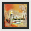 Westminster Bridge - Elizabeth Tower - Big Ben - Framed Print