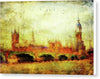 Westminster Palace from the South Bank - Canvas Print
